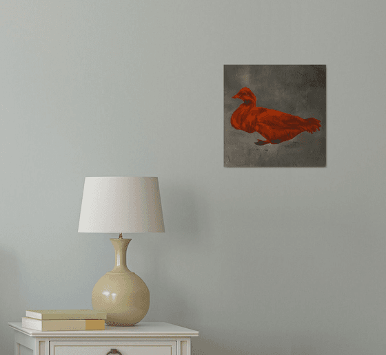 Fluffy duck 30x30