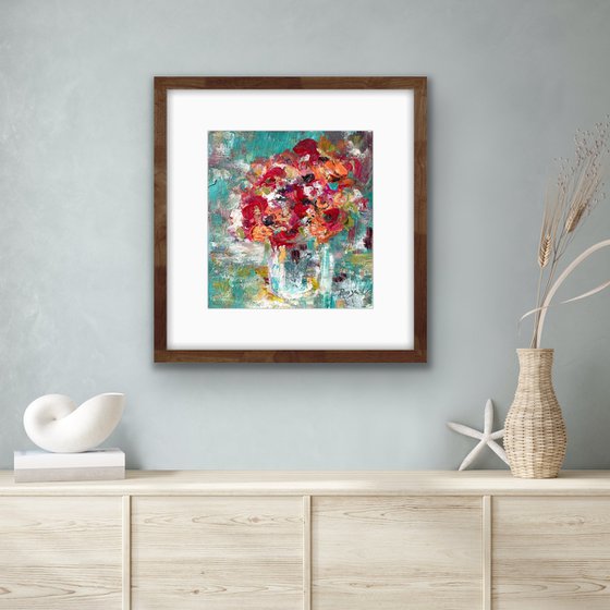 Summer Floral Vase