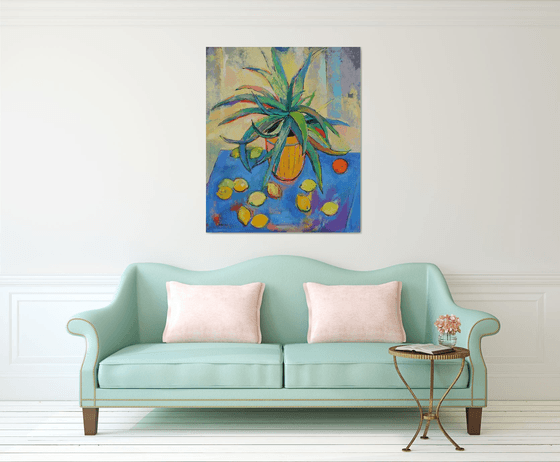 Aloe Vera with Lemons