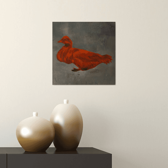 Fluffy duck 30x30