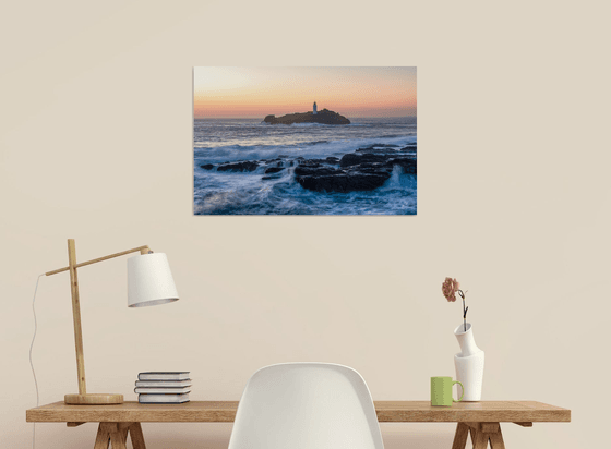 Godrevy Lighthouse Cornwall UK