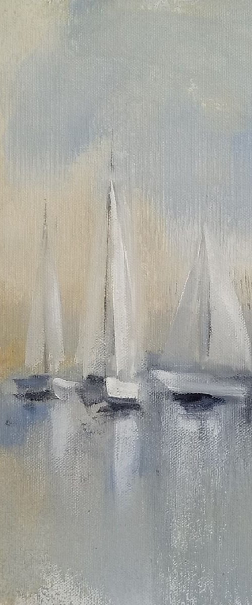 Morning sail by Silvia  Vassileva