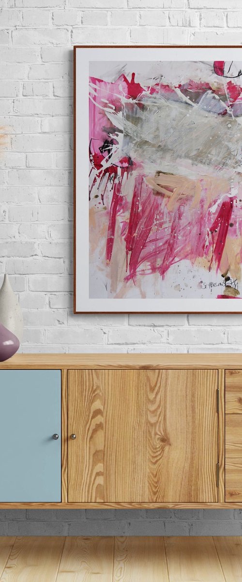 Pink Is an Attitude 1 by Daniela Schweinsberg