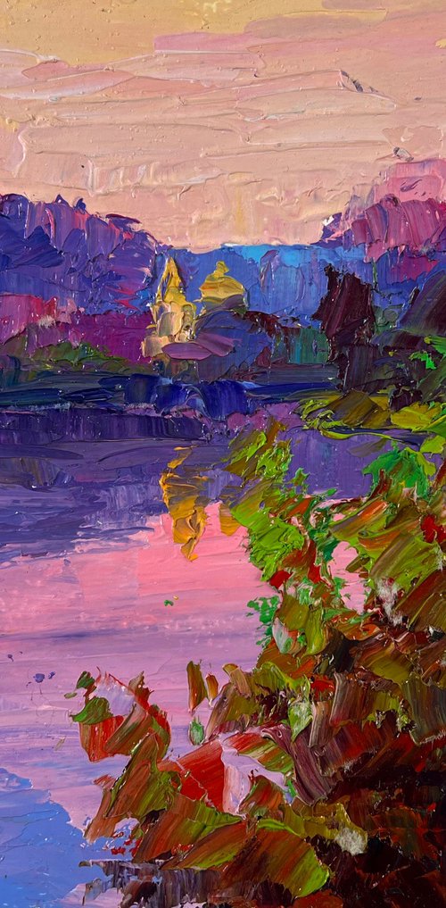 The Temple by the River by Boris Serdyuk