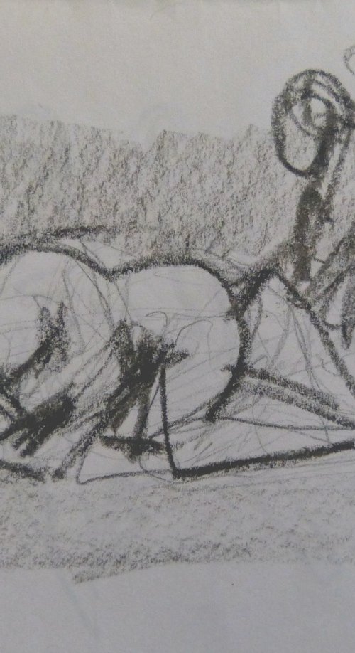 Rapid gestural sketch, ESA1 by Frederic Belaubre