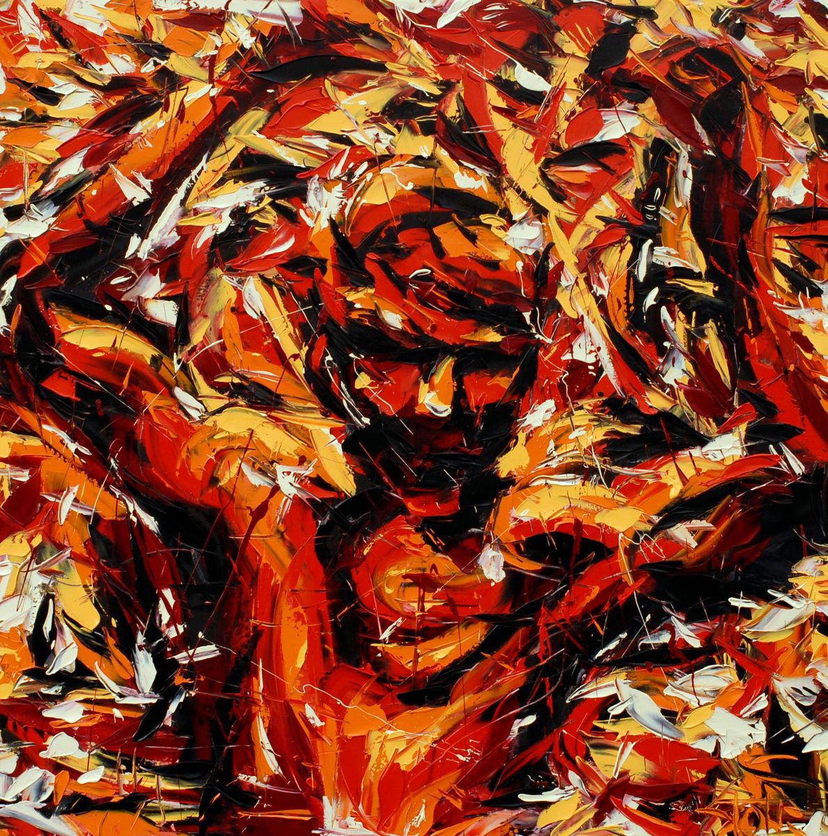 Out Of Control By Bill Stone, 48 X 48, Artwork For Sale On Artfinder
