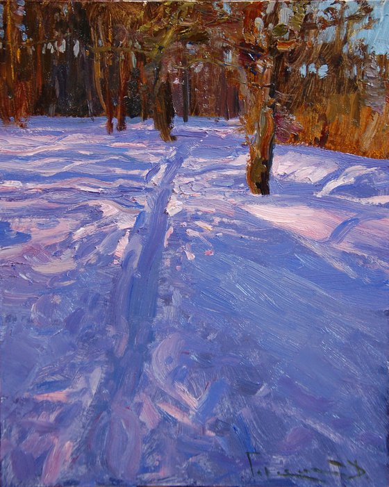 Purple frost