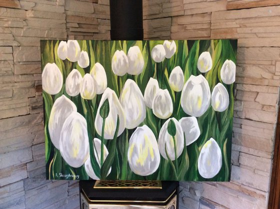 White Tulips