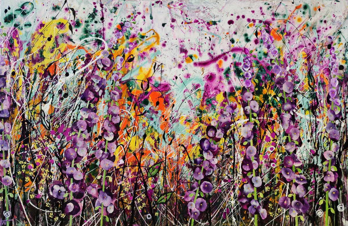The Architecture Of Pollen By Angie Wright, 67 X 43, Artwork For Sale On Artfinder