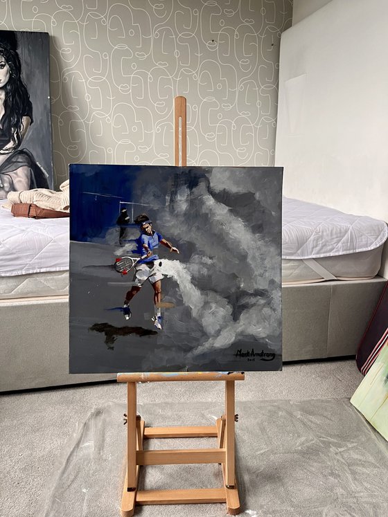 Breaking serve