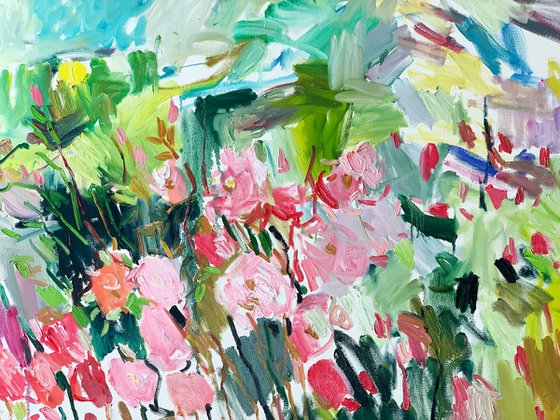 Spring roses.