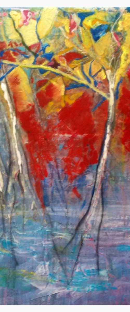 Trees  by Linda Collins Lamb