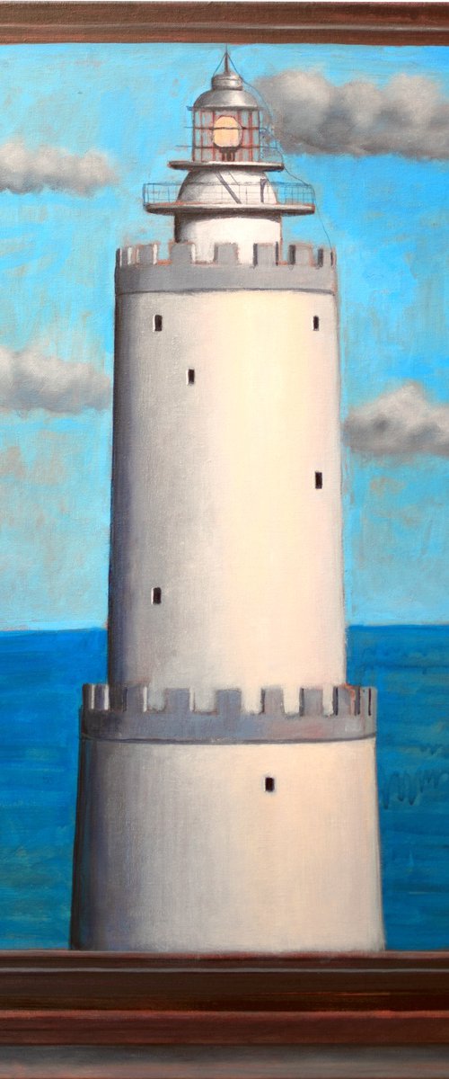 The White Lighthouse by Andrea Vandoni
