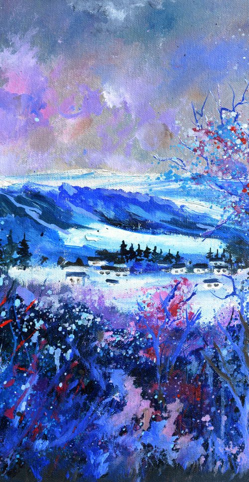 Winter in my countryside by Pol Henry Ledent