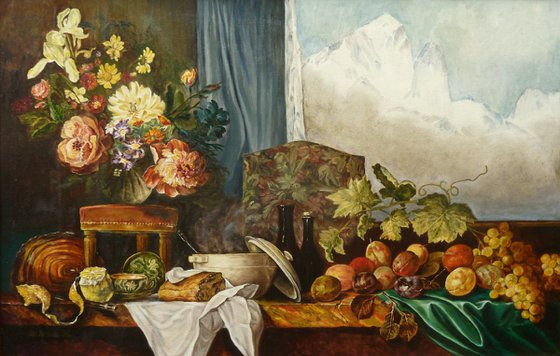 Still life in the chalet