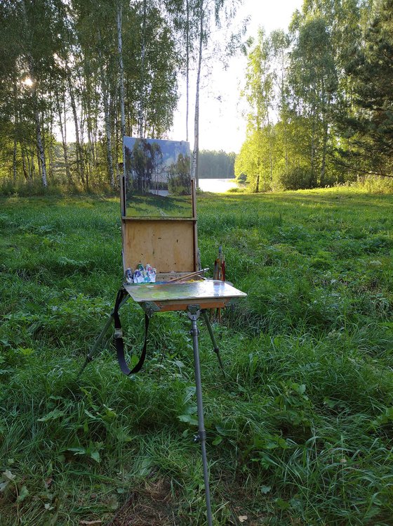 The noise of birches