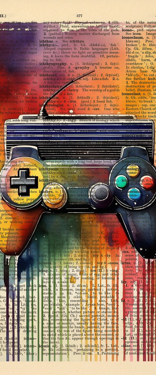 Retro Games - Gamepad by Jakub DK - JAKUB D KRZEWNIAK