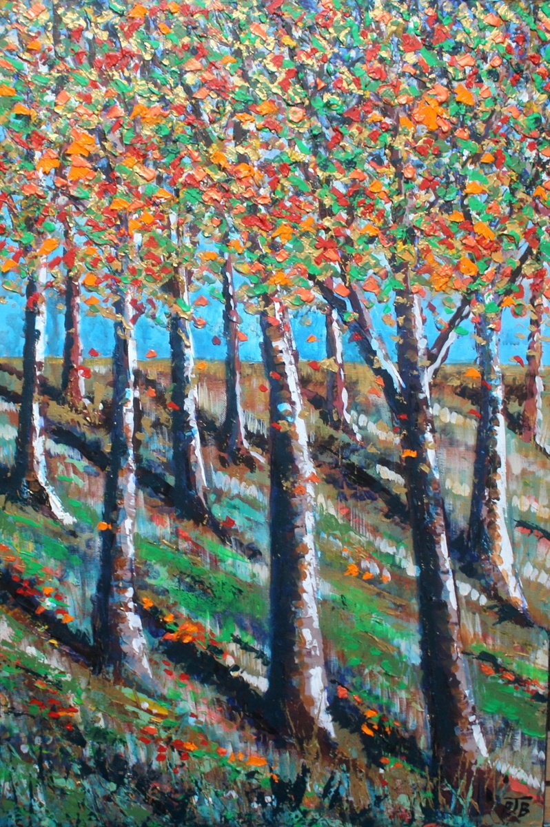  Queen Elizabeth Country Park In Autumn Ii By Paul J Best, 20 X 30, Artwork For Sale On Artfinder