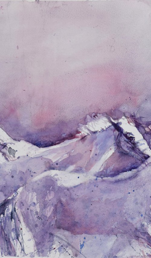 Running horses 2 by Goran Žigolić Watercolors