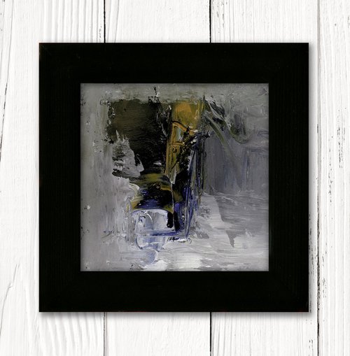 Oil Abstraction 158 - Framed Abstract Painting by Kathy Morton Stanion by Kathy Morton Stanion