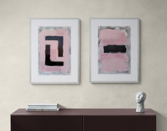 Soft Dialogue.Diptych.