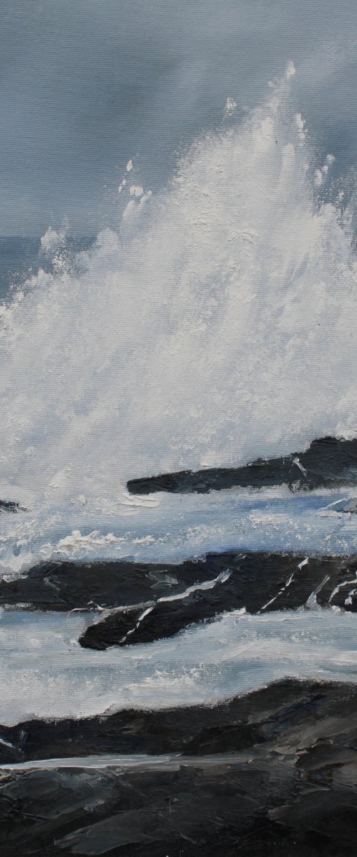 A Bigger Wave, Irish Landscape by John Halliday