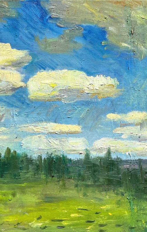 Clouds by Bohdan Dobrivskyi