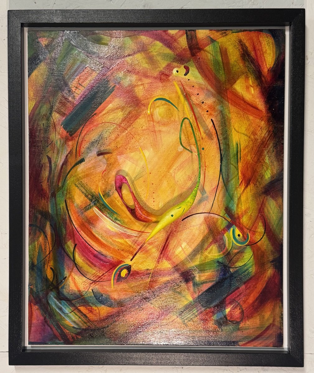 The Uncertainty Of A Moment 7.3 By Mark Purllant, 19 X 22, Artwork For Sale On Artfinder