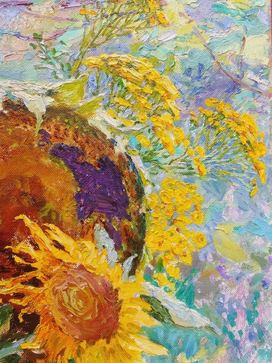 Sunflowers.