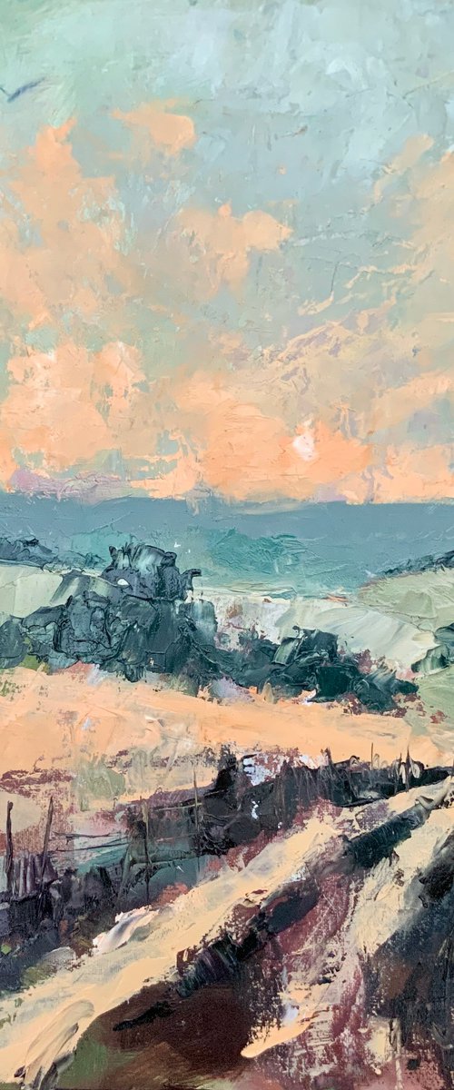 Quiet Fields at Dusk by Alexandra Jagoda (Ovcharenko)