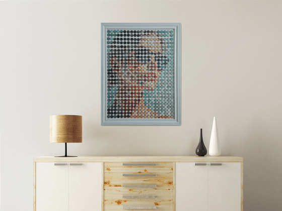 Warm sunshine (n.722) - Dot Art series