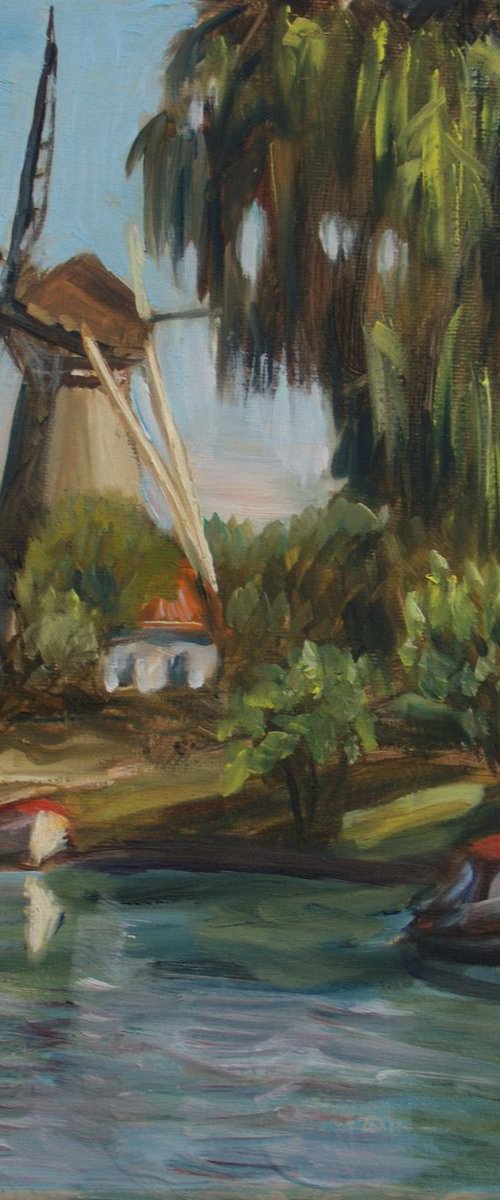 Windmill in Schipluiden2 by Elena Sokolova