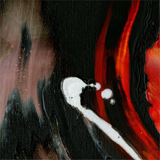 Passion And Lust  - 3 Abstract Paintings by Kathy Morton Stanion