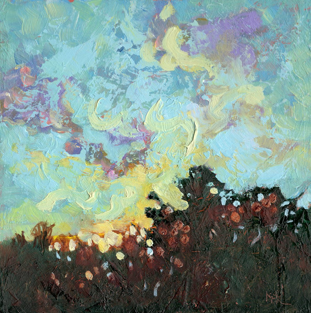 Evening Sky by Mary Kemp