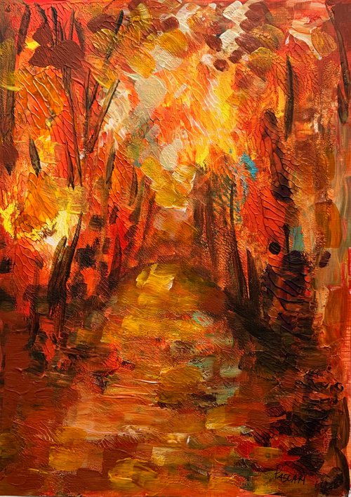 Autumnal glow by Olga Pascari