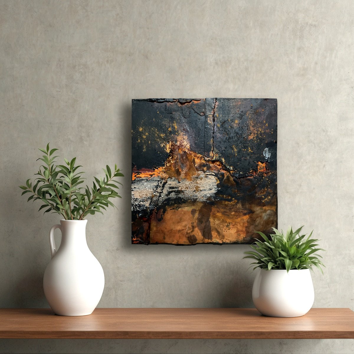 Expressive Painting , Beautiful Transitions 4 By Kathy Morton Stanion, 8 X 8, Artwork For Sale On Artfinder