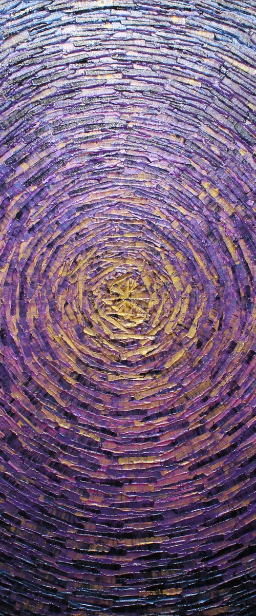 Large shine purple pink golden colors by Jonathan Pradillon