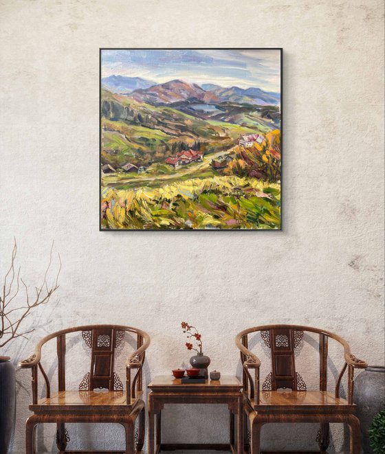 On the mountain Trostyan