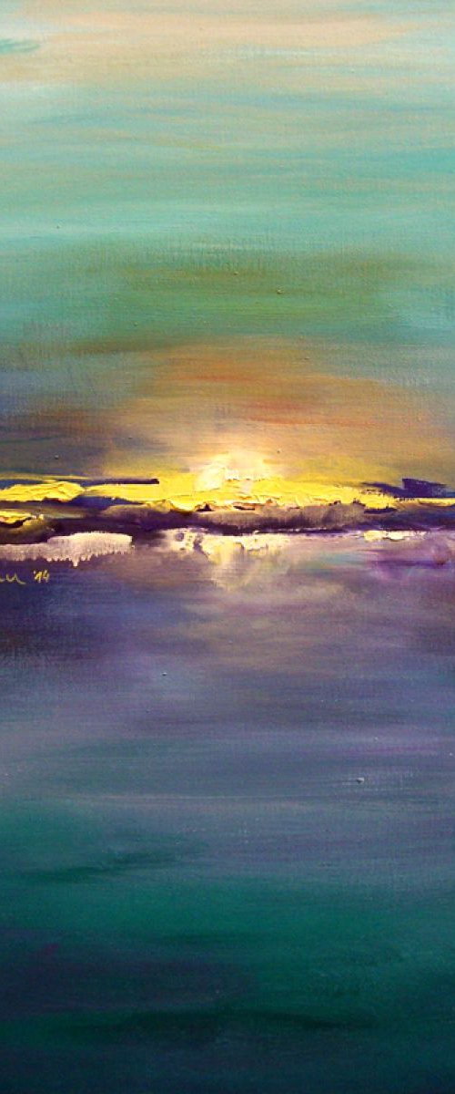"Blue Sunset" by Mihaela Ionescu