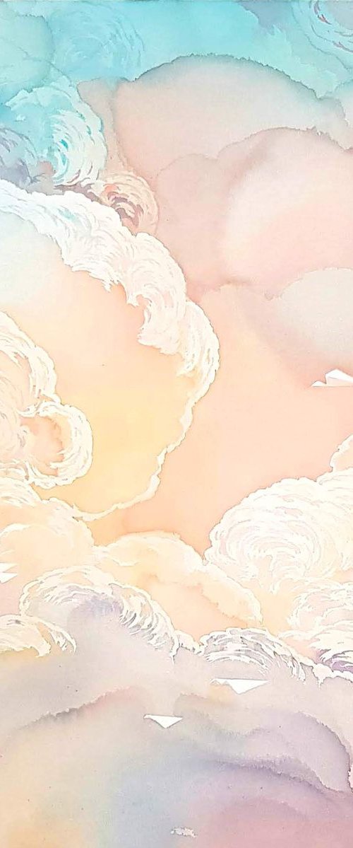 Migration | Peach Dream by Yuliya  Martynova