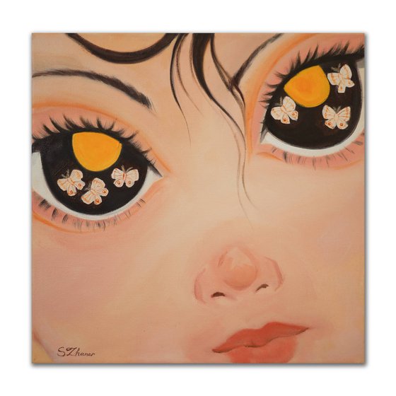 Light in the Pupils of the Eyes