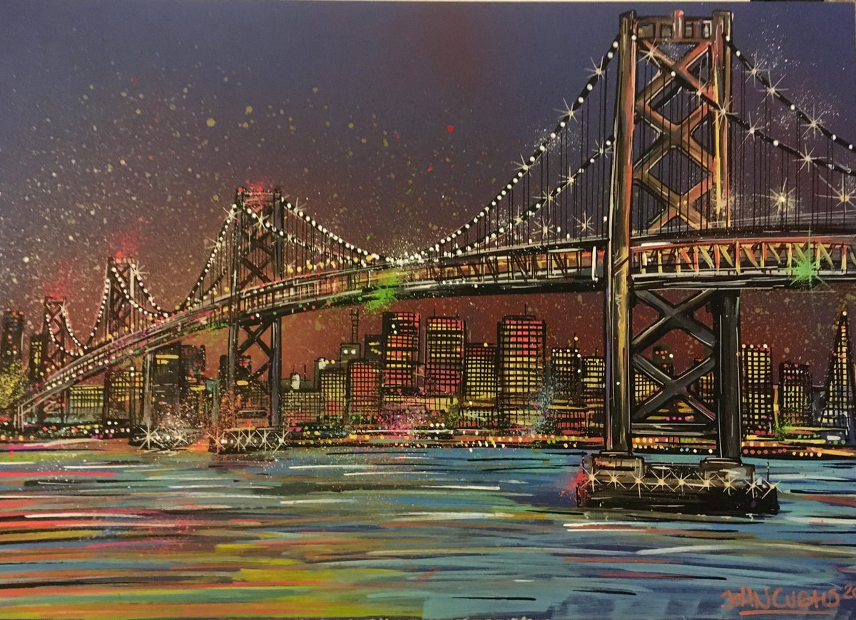 Oakland Bay Bridge by John Curtis