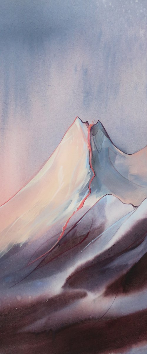 Mountains Landscape by Alla Vlaskina