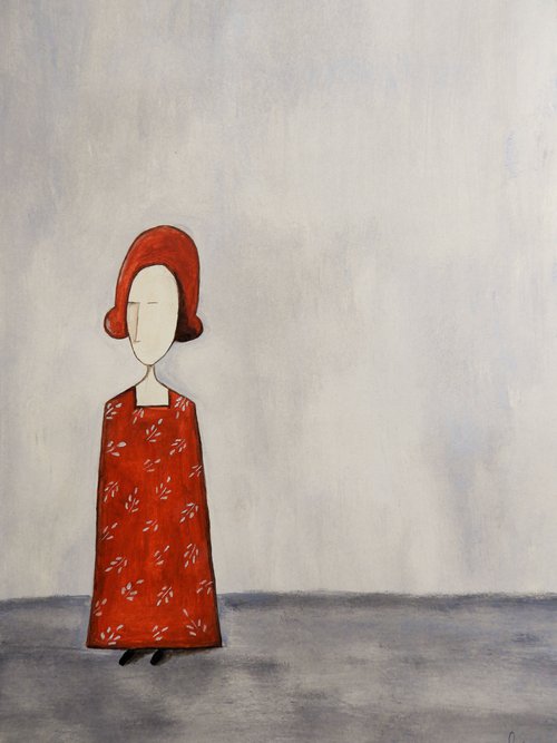 The Lady in red by Silvia Beneforti