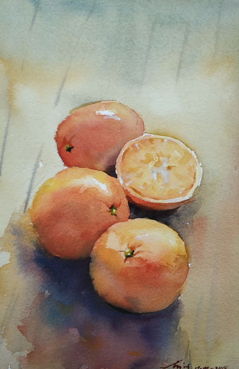 Oranges by Jing Chen