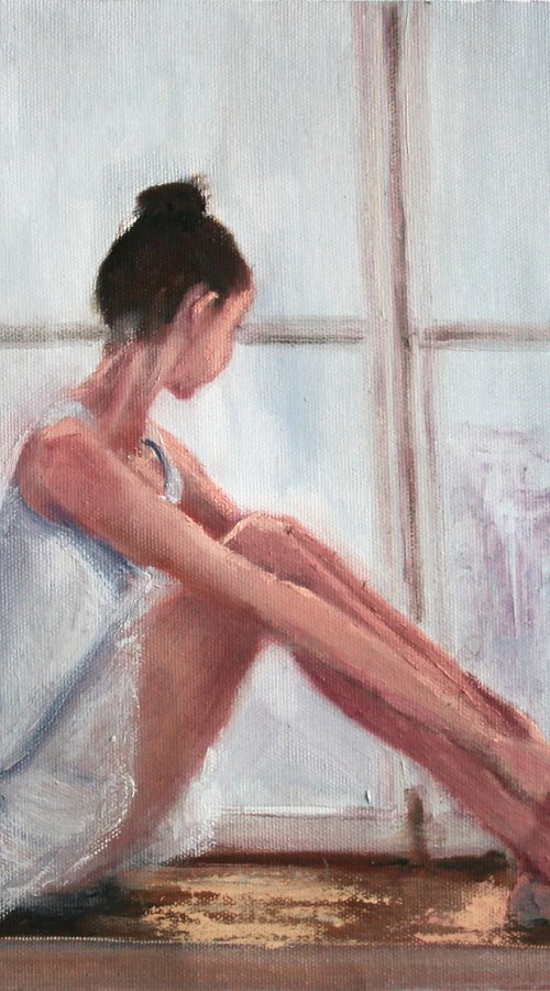 Ballerina IV / ORIGINAL PAINTING by Salana Art