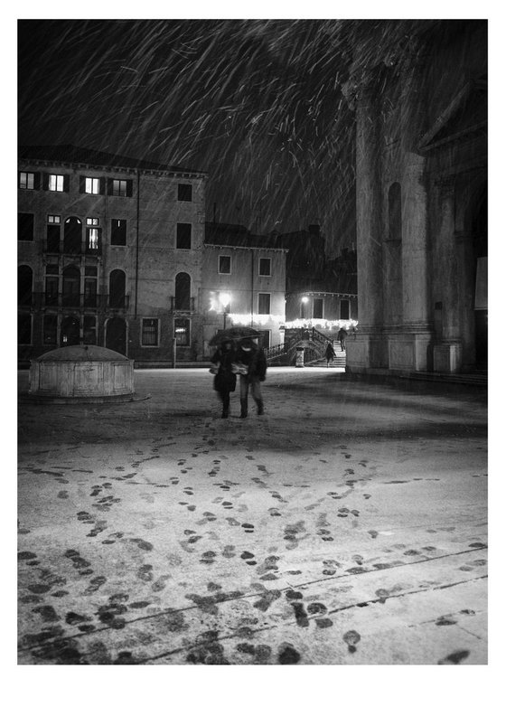 Nevicata a Venezia