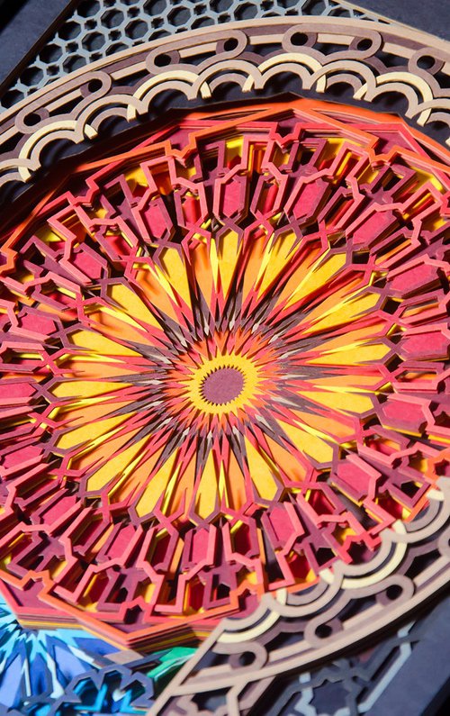 KEEP AN EYE OPEN - Hypnotizing Paper Art by Zubin Jhaveri