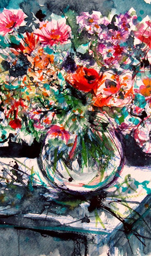 Bouquet of flowers by Kovács Anna Brigitta
