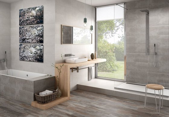 Water (Triptych) - Alu Panels